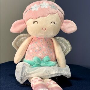 New Little Me Pink Fairy Doll with Glitter Wings